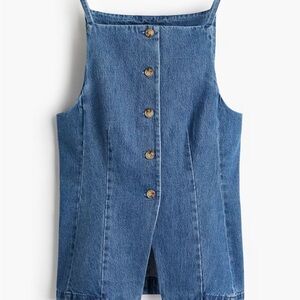 H&M Blue Denim Women's Top